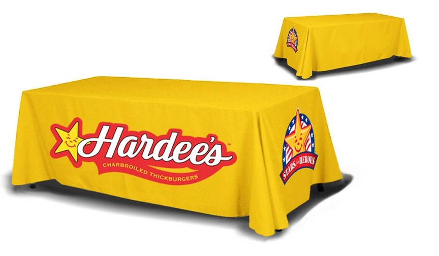 8ft Table Cover 4- sided full color imprintable