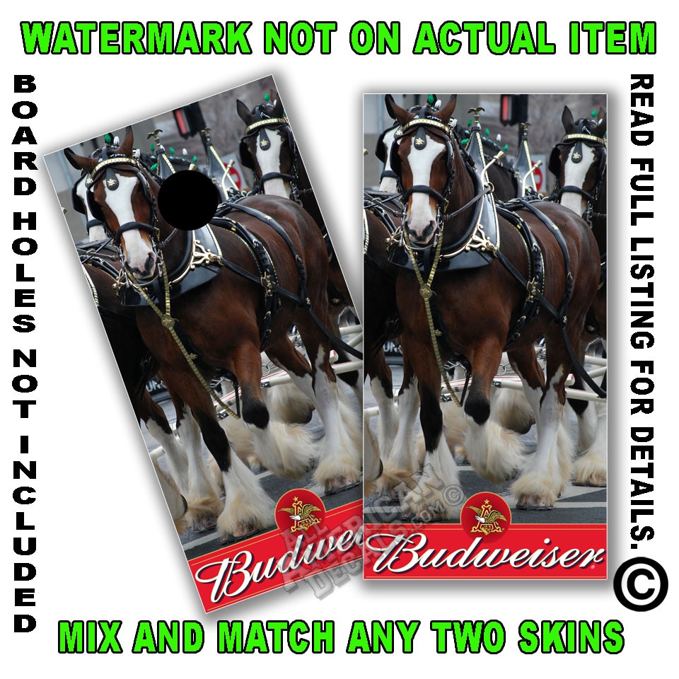 Budweiser Clydesdale option 1 BOARD