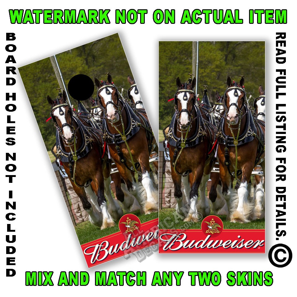 Budweiser Clydesdale option 2 BOARD
