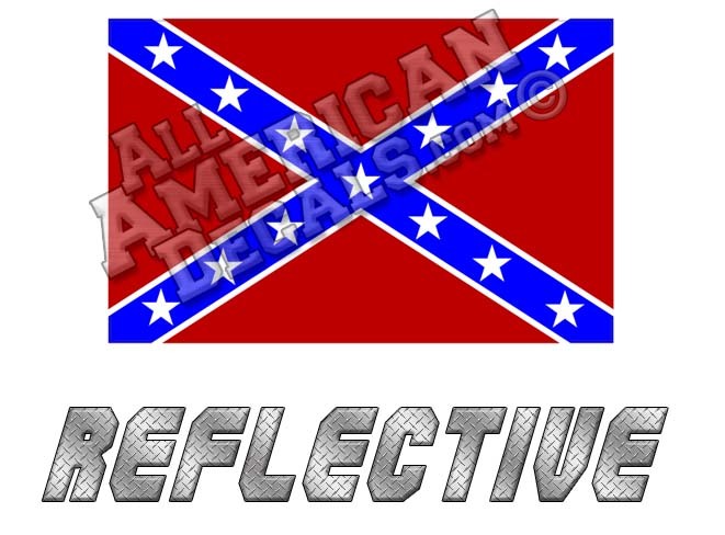 Rebel Reflective Decal