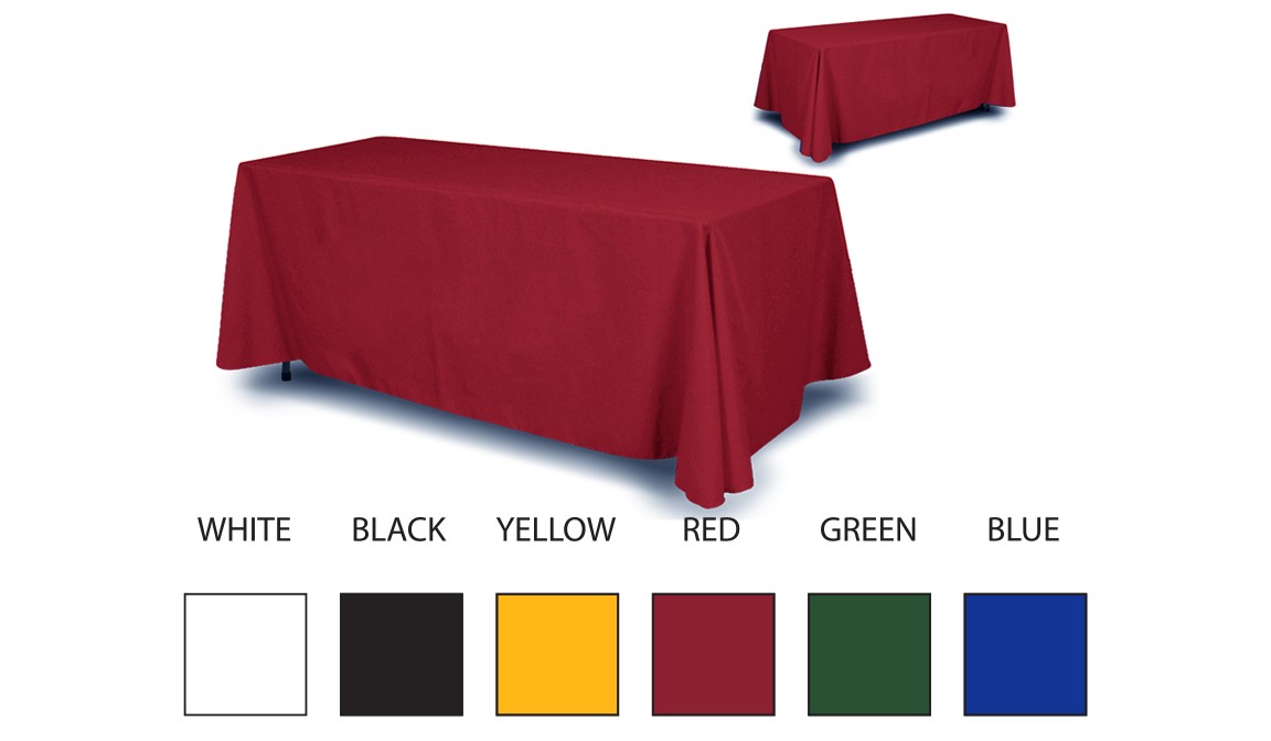 Solid Color Table Throws