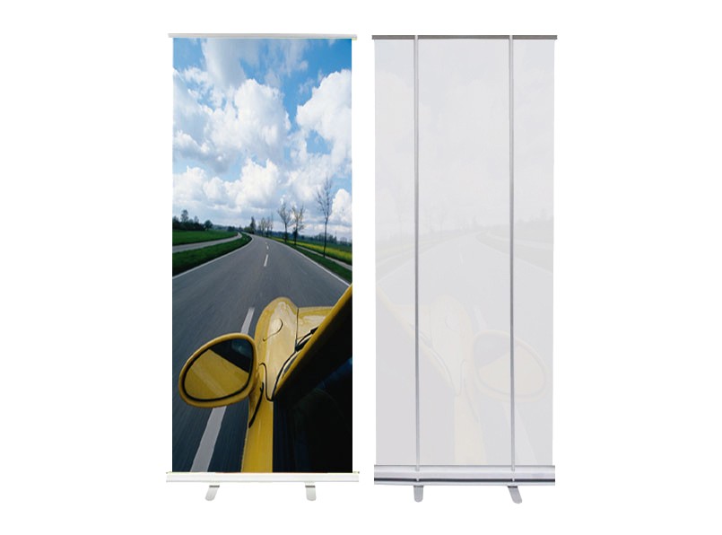 Silver 47x81 Stand Front & Back