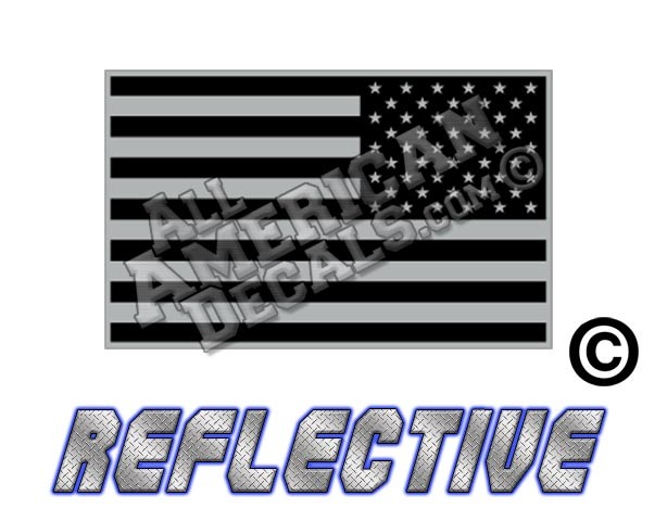 Subdued Tactical American Flag Reverse Facing