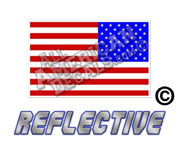 American Flag Reverse Facing