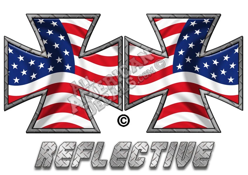 Forward & Reverse Facing Reflective Decal Set