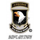 101st Airborne Division Reflective Decal