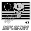 13 Star Punisher flag decal