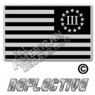 13 Star 3Percenter flag decal