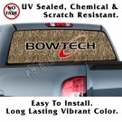 BOWTECH Blades Camo Back Window Graphic