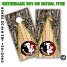 Florida State Real Oak Tree Camo Board Wrap With Wood Lane 