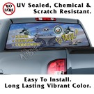 GO NAVY HCC Carrier & Jets Back Window Graphic