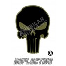 ODG Olive Drab Green & Black Punisher ODG Outline Reflective Decal