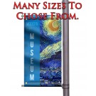 Custom Light Pole Banner Graphic