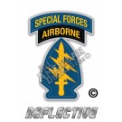 U.S. Army Special Forces Airborne Reflective Decal