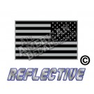 Subdued Tactical American Flag Reverse Facing