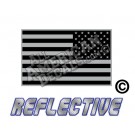 Subdued Tactical American Flag Reverse Facing