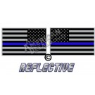 Thin Blue Line Tactical Flag Set