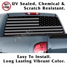 Tactical American Flag Reverse Facing Back Window Graphic