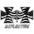 Tactical Forward & Reverse Facing Reflective Decal Set