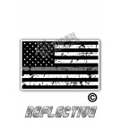 Distressed Thin Green Line Tactical Flag Forward Face