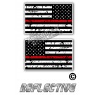 TRL Thin Red Line Distrees Tactical Flag Set