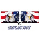 American Eagle Flag Forward & Reverse Facing