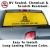 Aged Gadsden Flag Yellow Don't Tread On Me Back Window Graphic