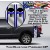 Thin Blue Line Punisher Diamond Plate Truck Bed Band Stripe Decal Kit