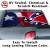 Texas Rebel Flag Back Window Graphic