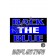 Thin Blue Line BACK THE BLUE Rectangle Reflective Decal
