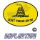 Don't Tread On Me Oval Reflective Decal