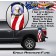Eagle American Flag Truck Bed Band Stripe Decal Kit
