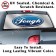 Ford Tough Silver Diamond Plate Metal Back Window Graphic