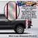 Red Line Diamond Plate Truck Bed Band Stripe Decal Kit