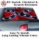 Riveted Rebel Flag Back Window