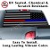 Thin Blue Line & Thin Red Line Tactical American Flag Reverse Facing Back Window Graphic