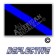Thin Blue Line Reflective DIVER Decal