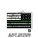 Distressed Thin Green Line Tactical Flag Reverse Face