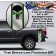 Thin Green Line Punisher Diamond Plate Truck Bed Band Stripe Decal Kit