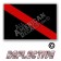 Thin Red Line Reflective DIVER Decal