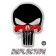 Thin Red Line Punisher Reflective Decal