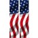 Wavy American Flag Truck Bed Band Stripe Decal Kit